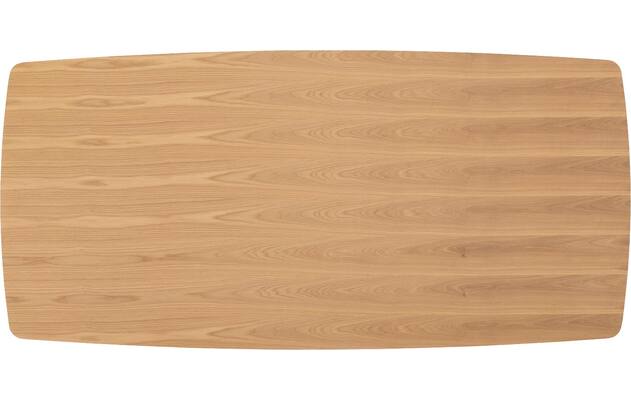 Goossens basic eettafel boaz blank eiken - 8233345-{merk}-boaz-eettafel-eiken-blank-07